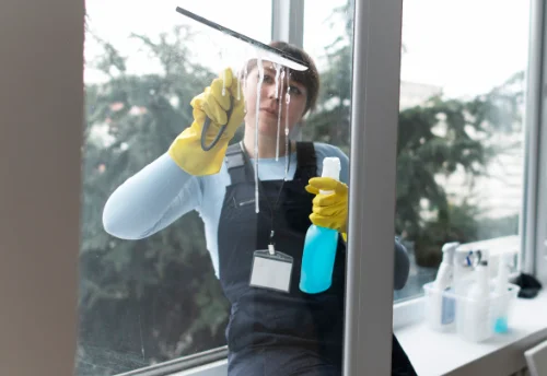 Nettoyage de vitres intérieures et extérieures à Septème